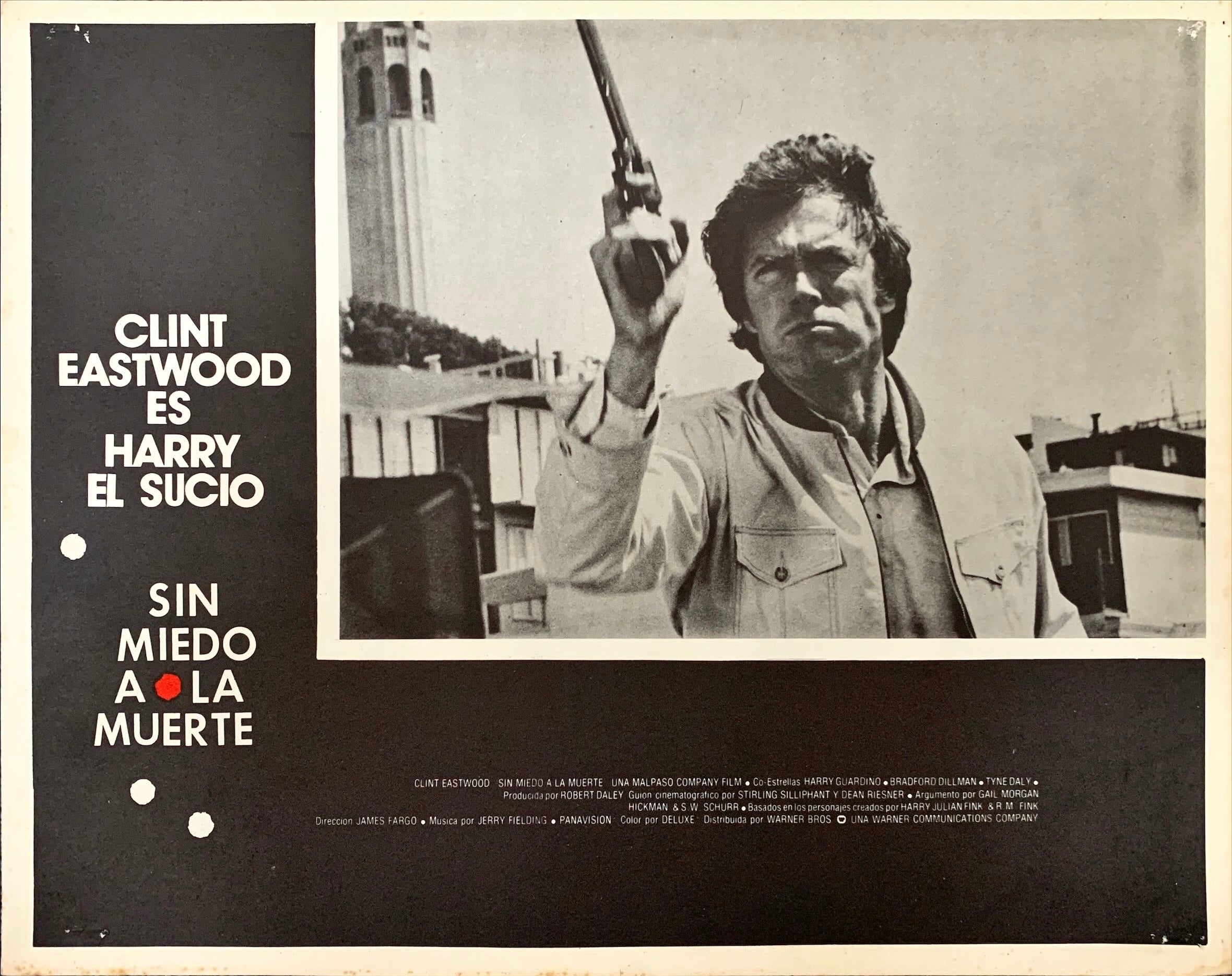 The Enforcer (1976) 6x Lobby Cards - MX