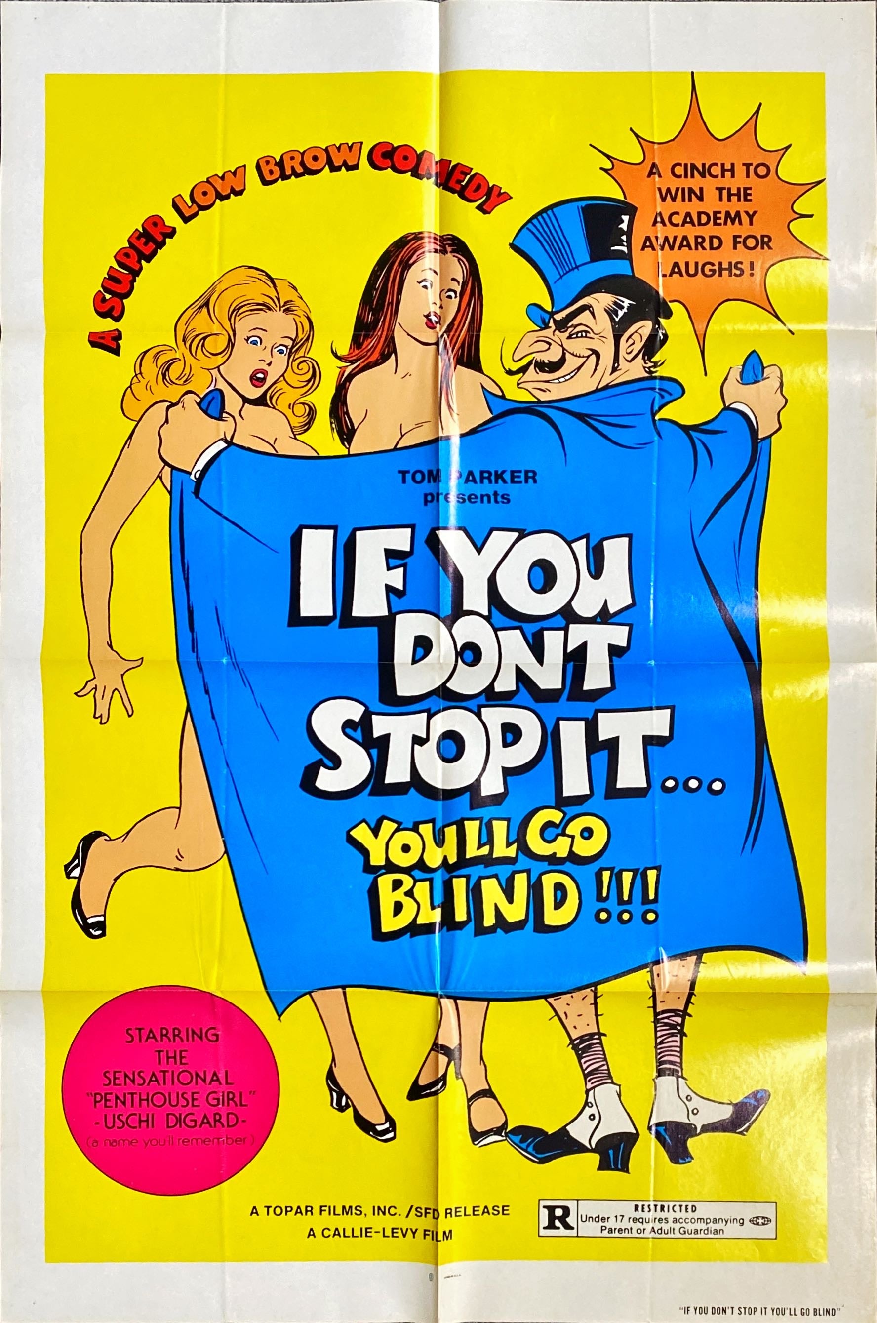 If You Don't Stop It... You'll Go Blind!!!, art style 1sh '76