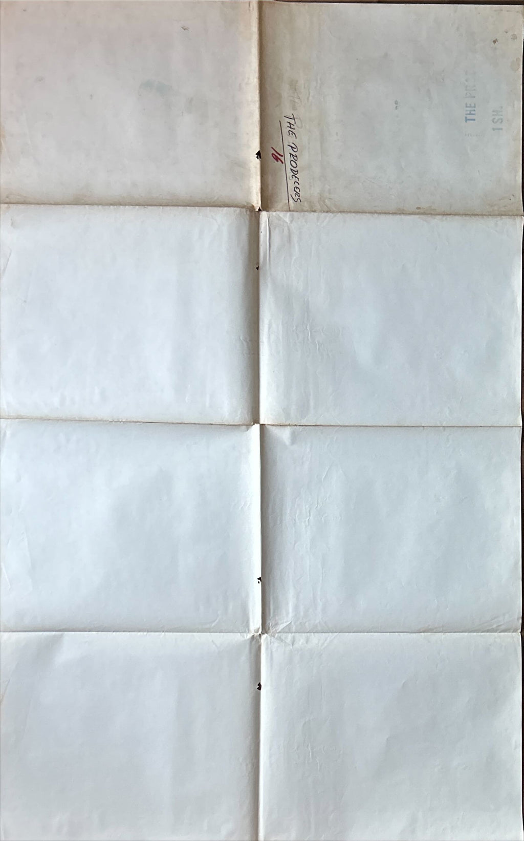 The Producers (1967) One Sheet Movie Poster - Mel Brooks