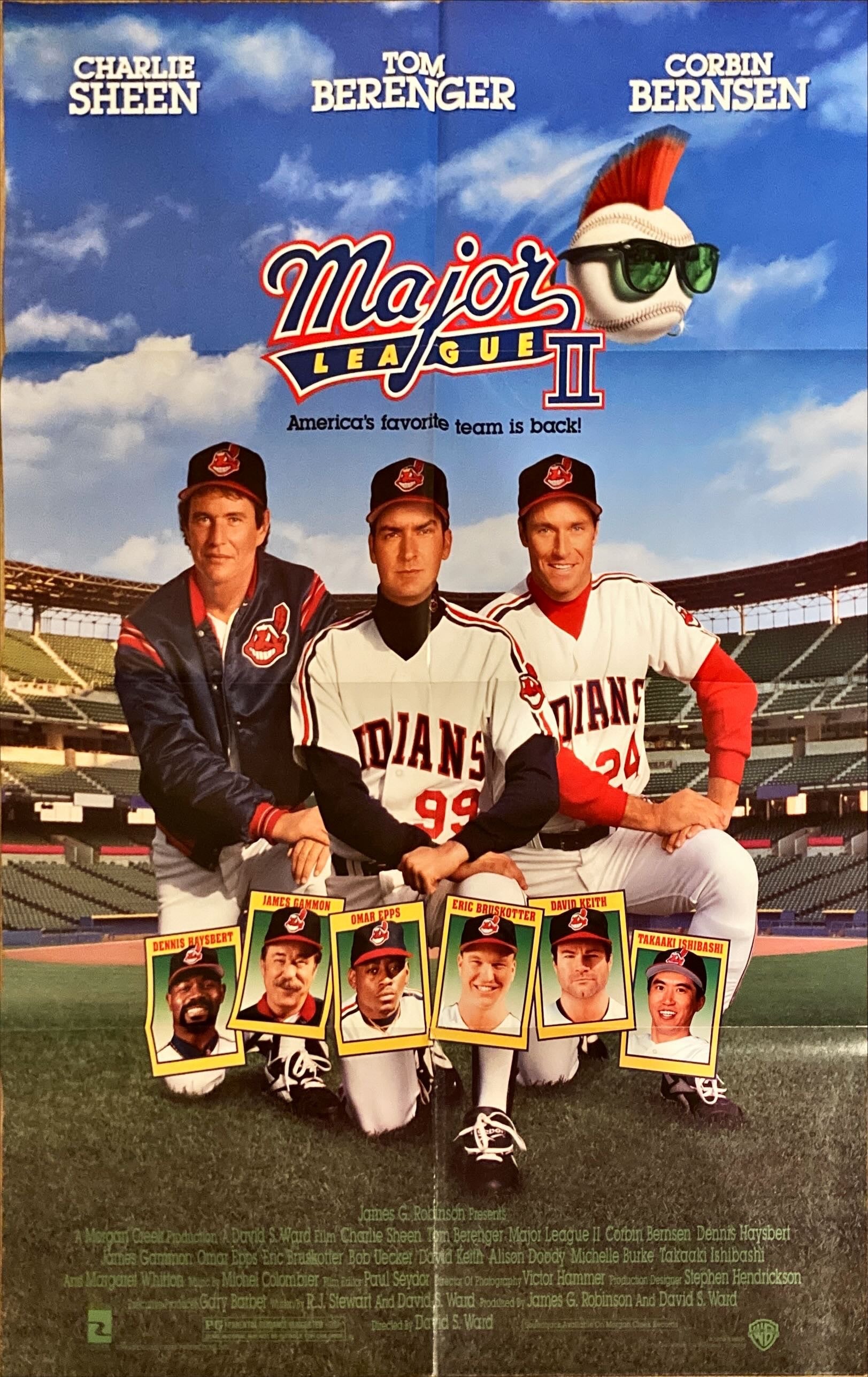 Major League (1989) One Sheet Movie Poster