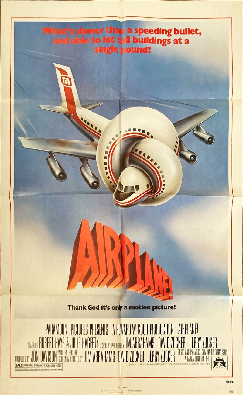 Airplane (1980) One Sheet Movie Poster