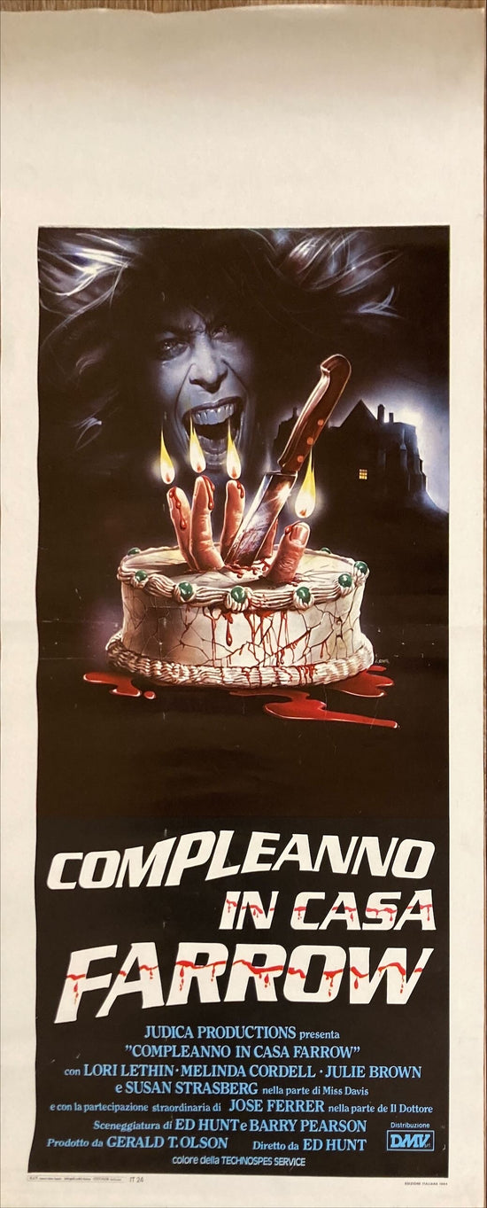 Bloody Birthday (1984) Locandina Movie Poster ITAL