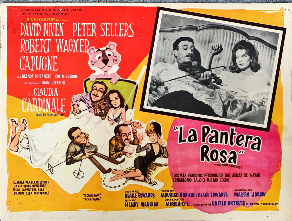 The Pink Panther (1963) 4x Lobby Cards - MX