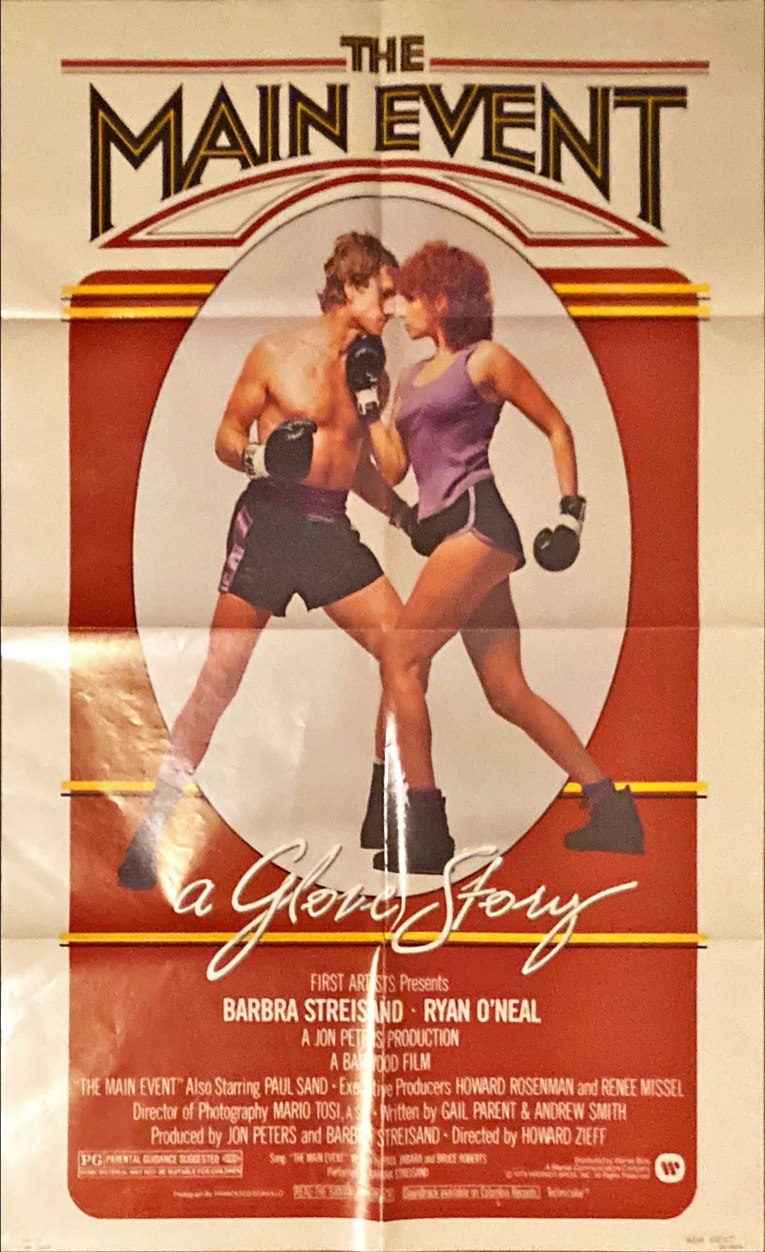 The Main Event, 1sh 1979 Barbra Streisand Ryan O'Neal