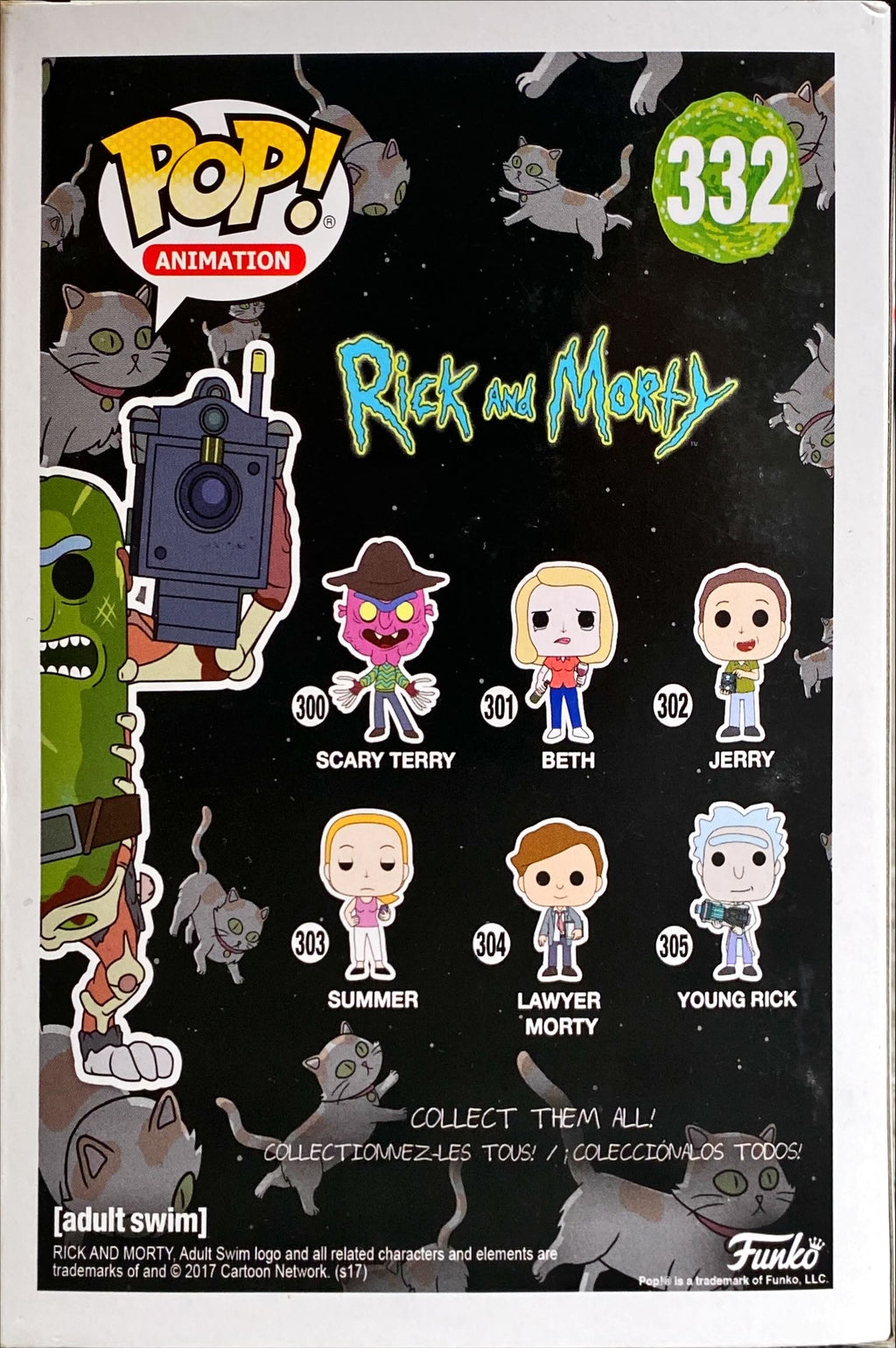 F#4 Pickle Rick (with lastre)- Rick & Morty, Funko POP!