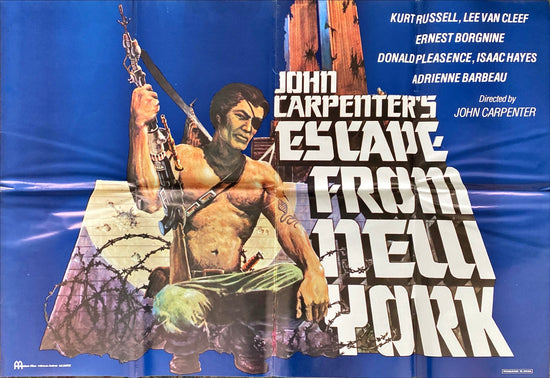 Escape from New York (1981) John Carpenter’s Classic sci-fi Movie Poster-Lebanese