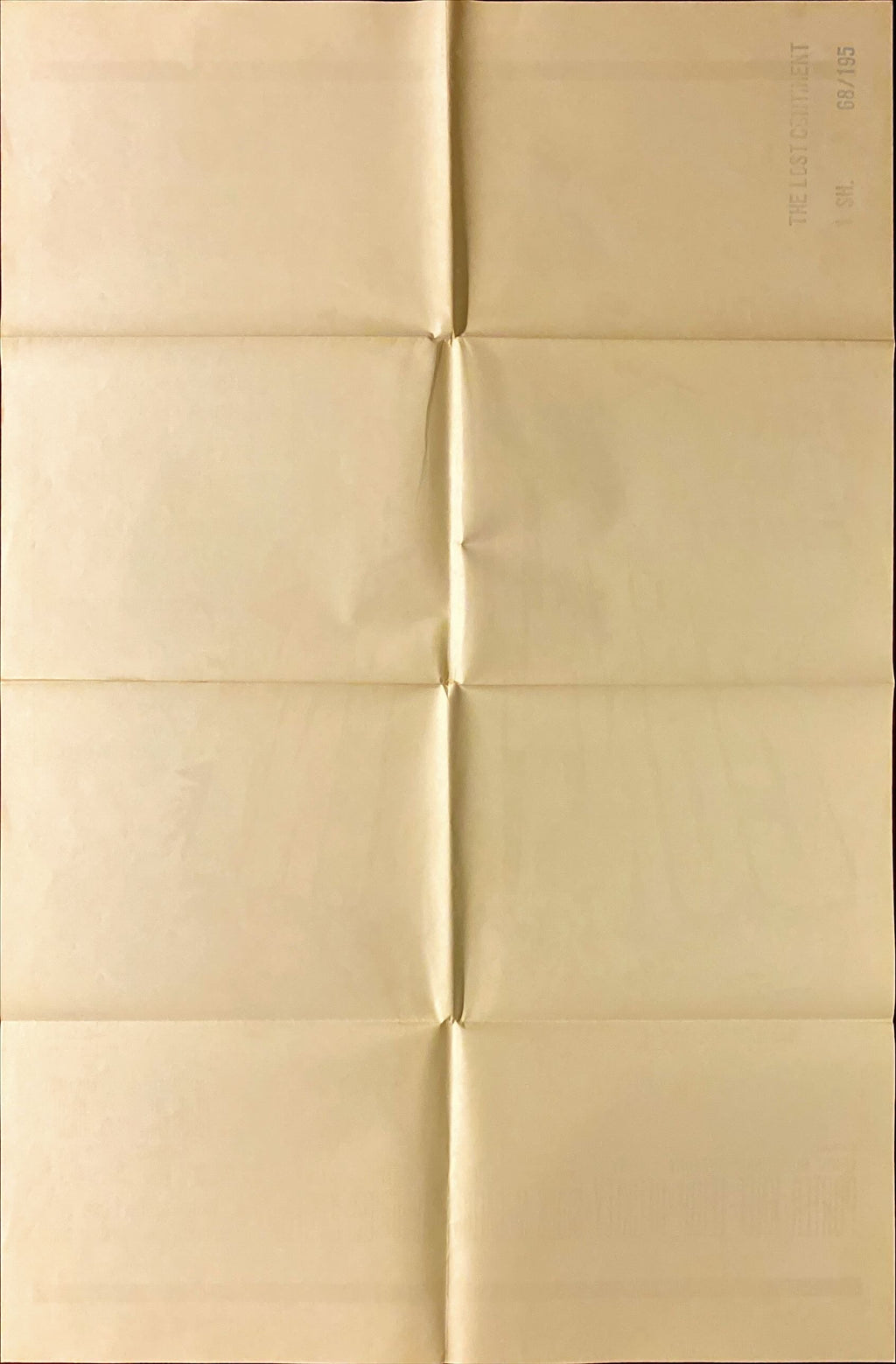 Lost Continent (1968) One Sheet Movie Poster - Hammer