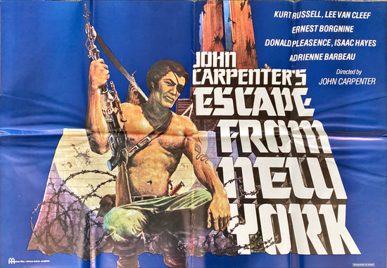 Escape from New York (1981) John Carpenter’s Classic sci-fi Movie Poster-Lebanese