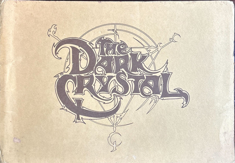 DARK CRYSTAL spiral-bound promo book 1982 Jim Henson & Frank Oz, rare