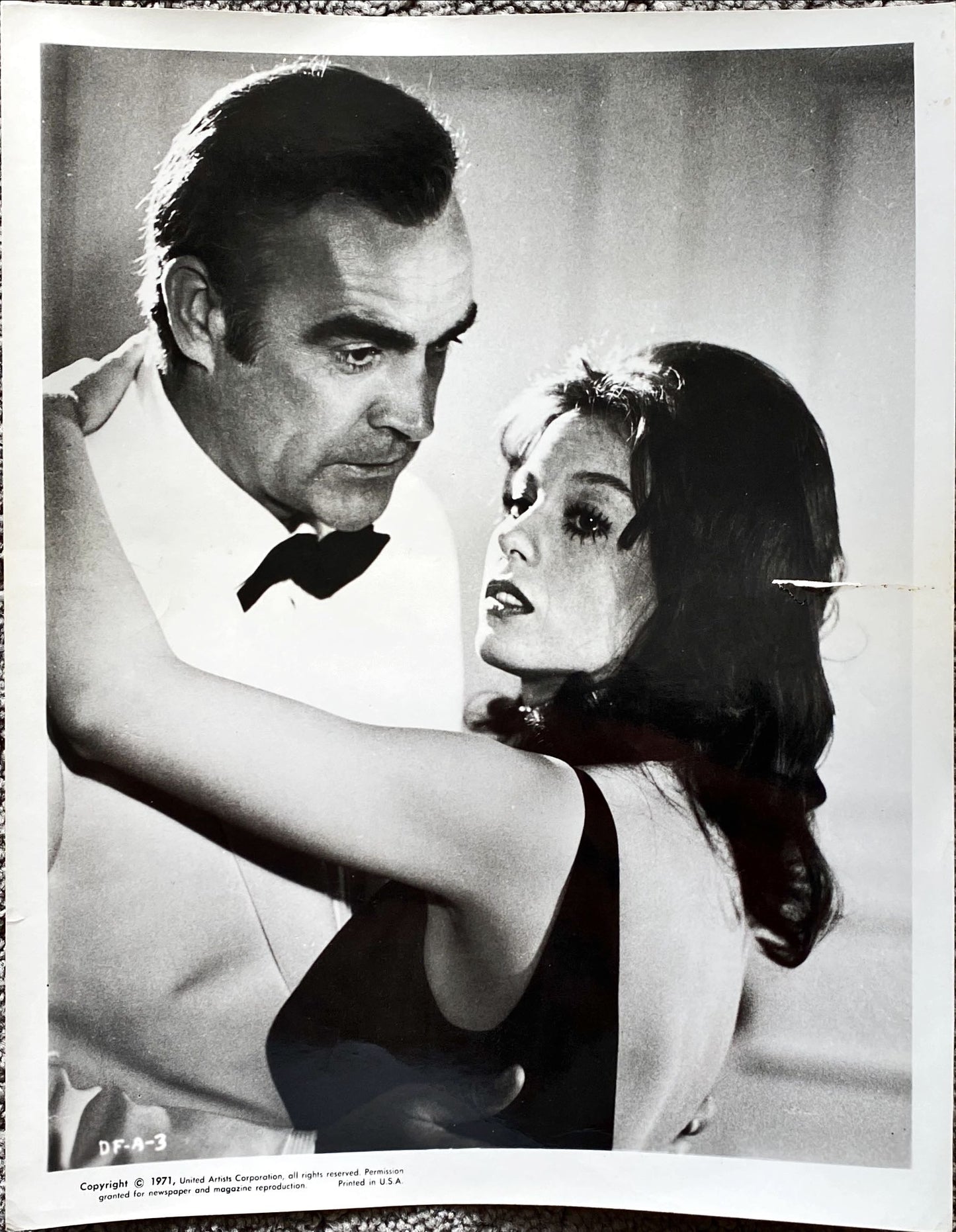 #411 007 James Bond Diamonds Are Forever Original Movie Stills x8