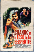 Chanoc en el foso de las serpientes, Mexican window card