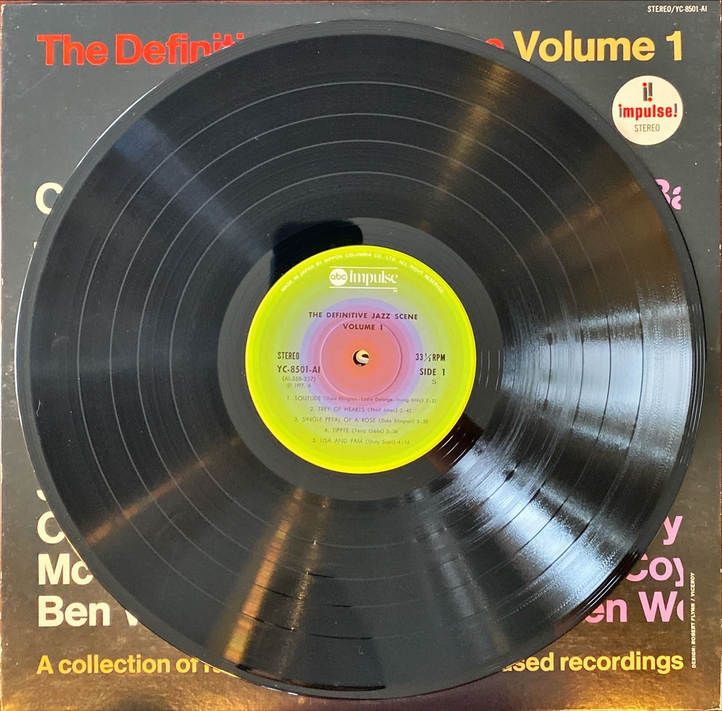 Various – The Definitive Jazz Scene Volume 1 Original Rare Japanese Pressing Vinyl/LP