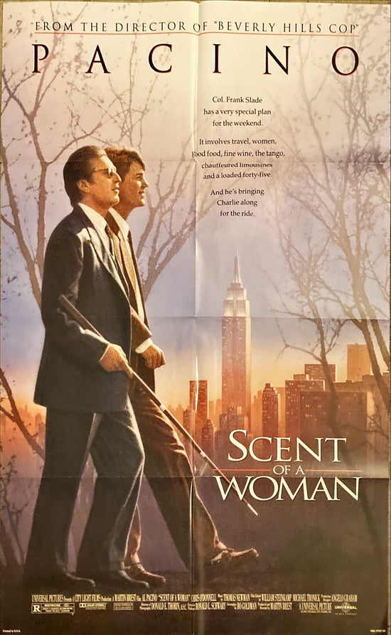 Scent of a Woman, 1sh 1992 Al Pacino