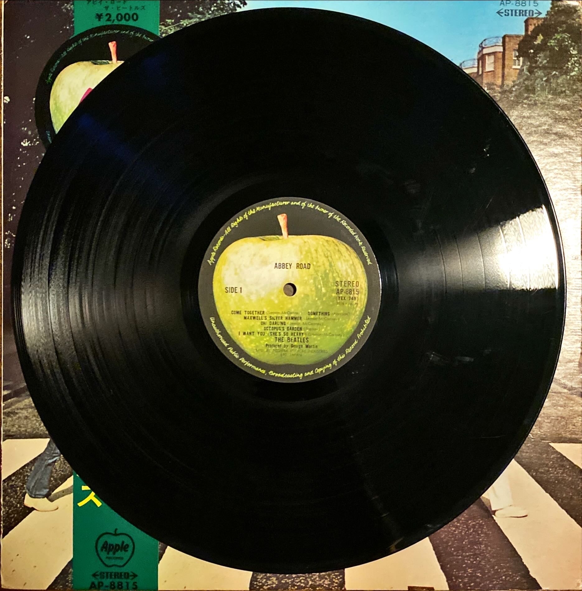 The Beatles - Abbey Road Rare Japanese Vinyl AP-8815