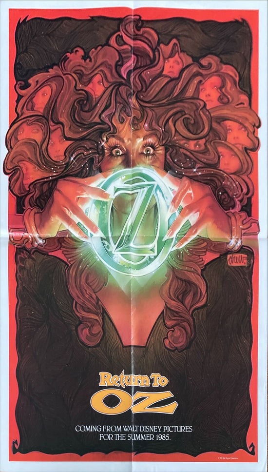 Return to Oz (1985) 18x28 special poster 1985 Walt Disney, cool different art by Drew Struzan