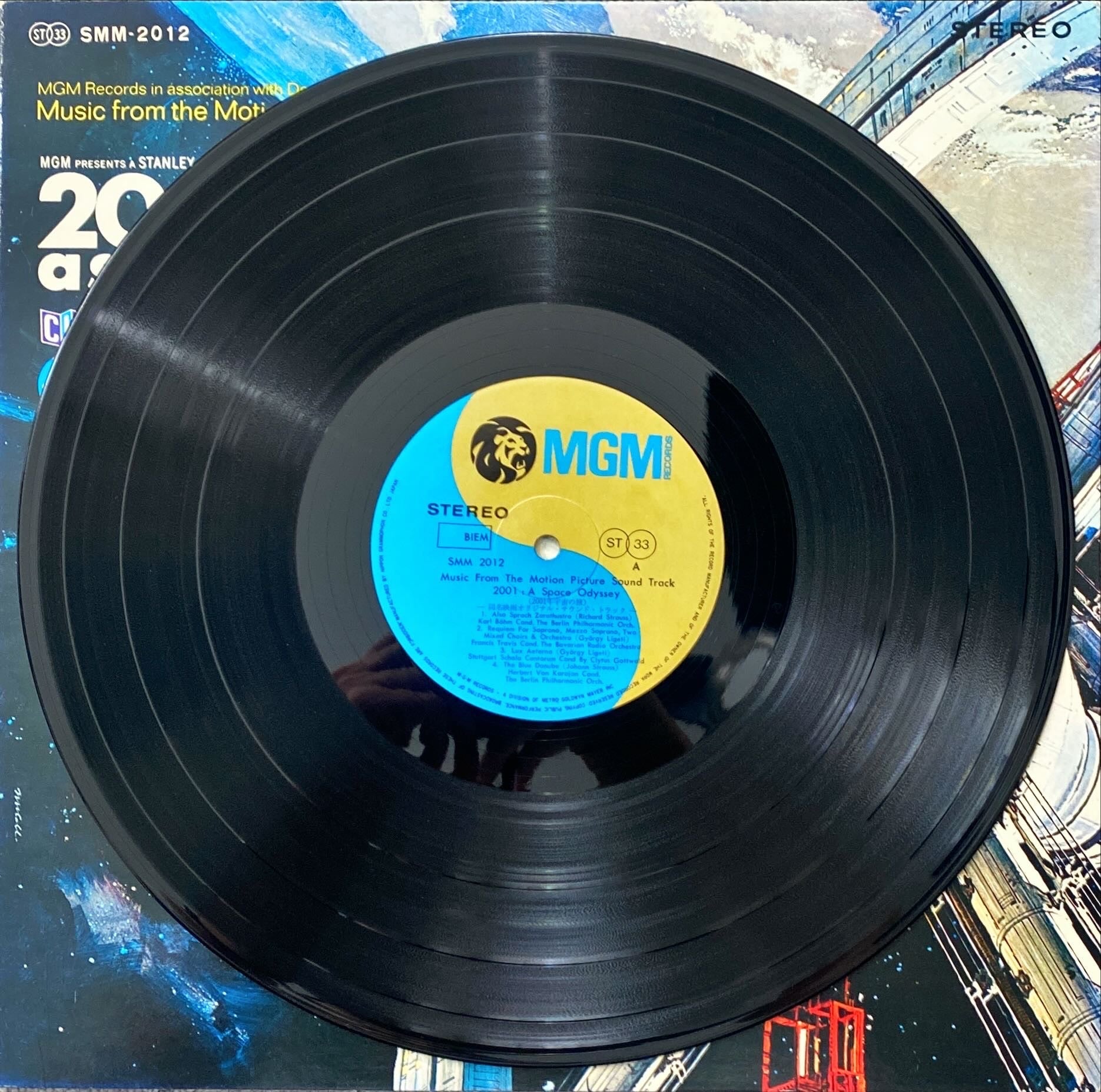 Various ‎– 2001 - A Space Odyssey (Music From The Motion Picture Soundtrack) Japanese Vinyl/LP
