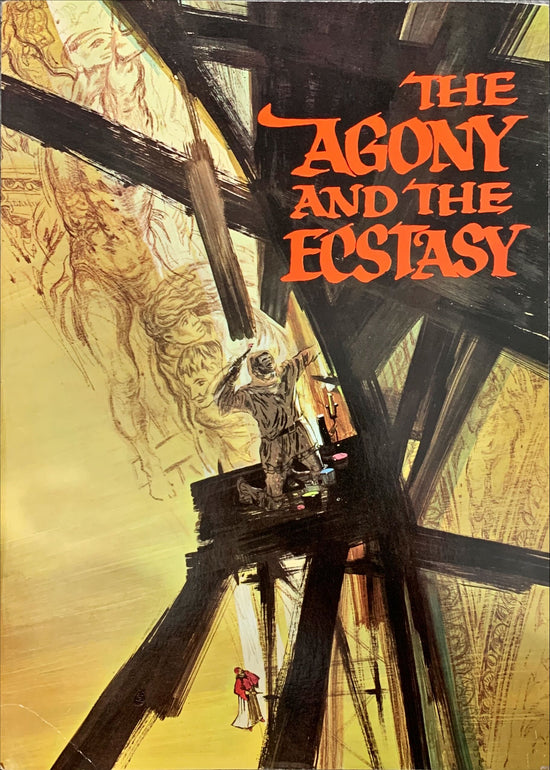 The Agony and the Ecstasy, Charlton Heston original movie souvenir book