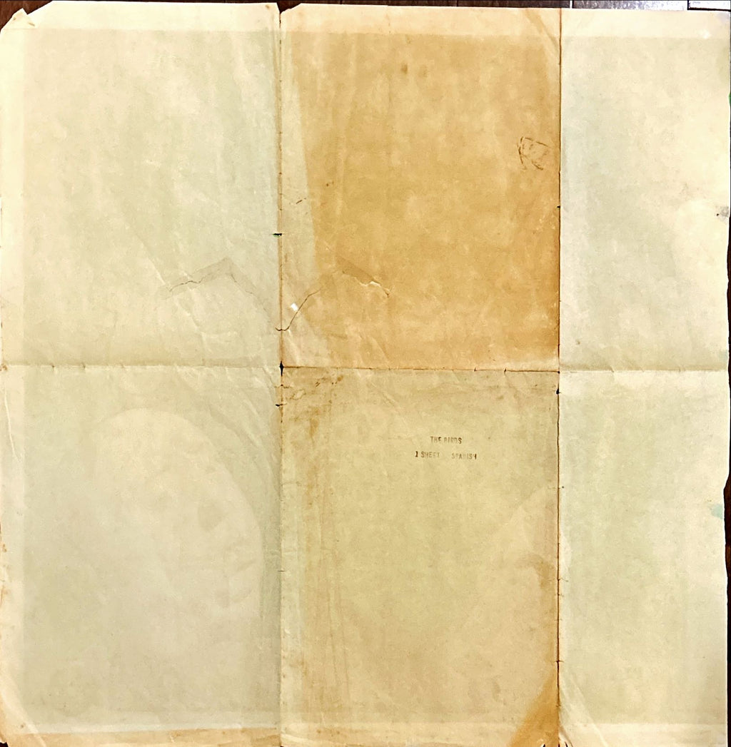 The Birds (1963) One Sheet Movie Poster - DayGlo, Hitchcock