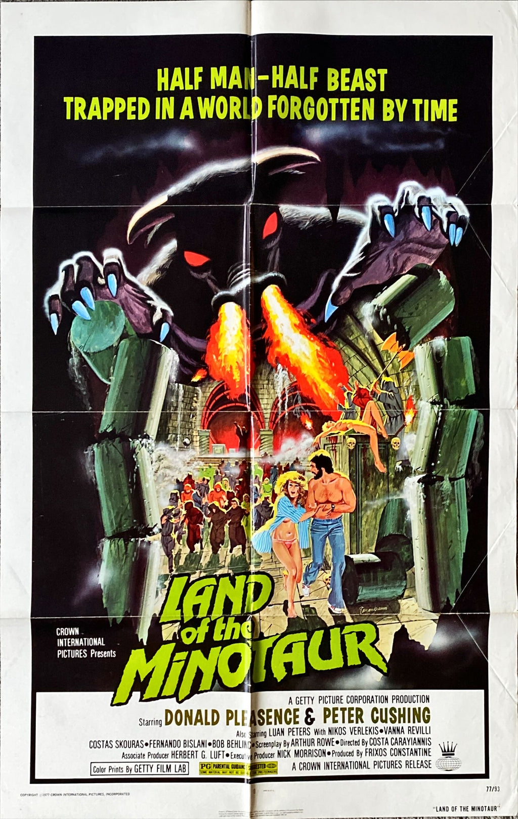 1350 DEVIL'S MEN 1sh 1977 Land of the Minotaur