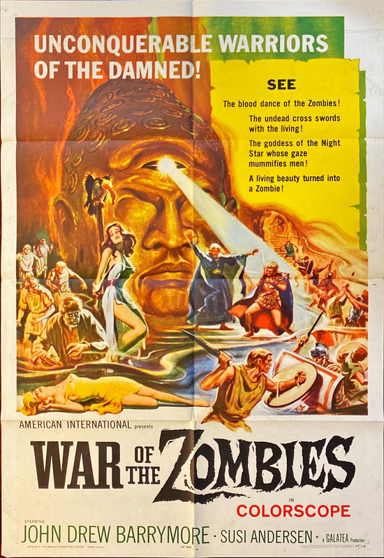 War of the Zombies (1965) One Sheet Movie Poster