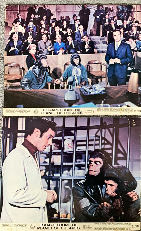 Escape from the planet of the apes 8 x 10 Stills