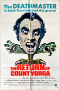 Return of Count Yorga (1971) One Sheet Movie Poster - AIP Vampires