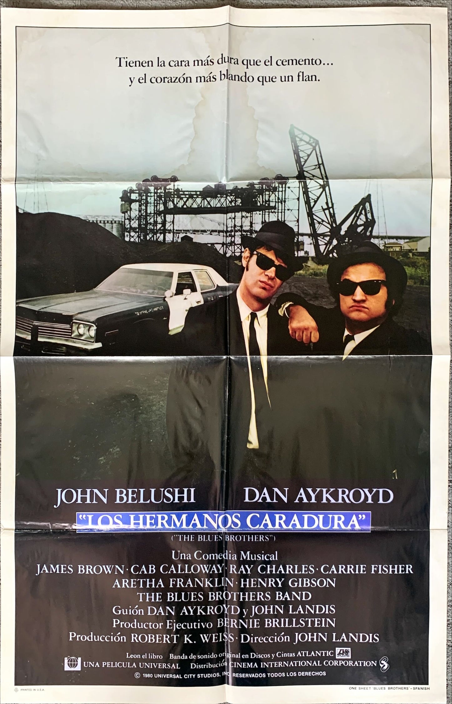 The Blues Brothers (1980) One Sheet Movie Poster - Spanish