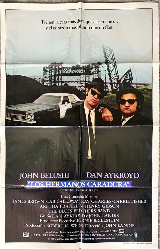 The Blues Brothers (1980) One Sheet Movie Poster - Spanish