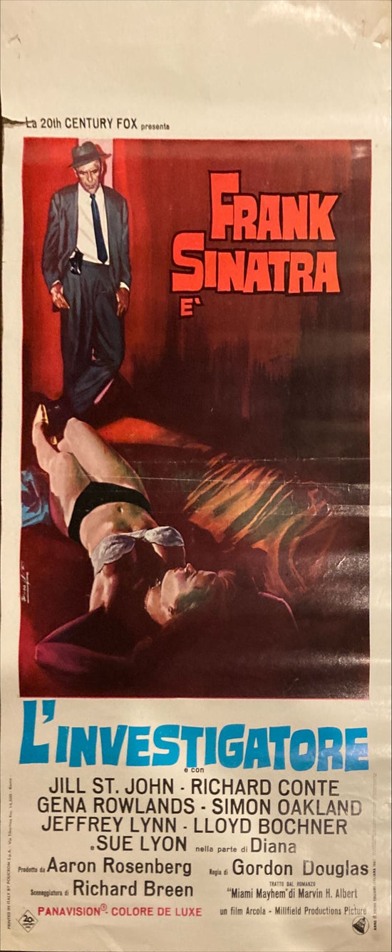 Tony Rome (1967) Original Locandina Movie Poster - ITA