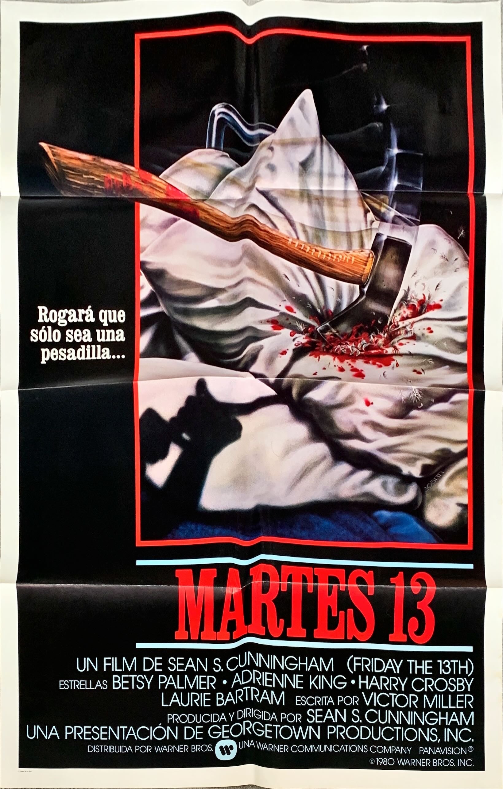 (506) Friday the 13th Spanish movie poster