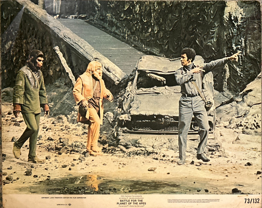 Battle for the Planet of the Apes (1973) 6x Lobby Cards - 11x14 stills