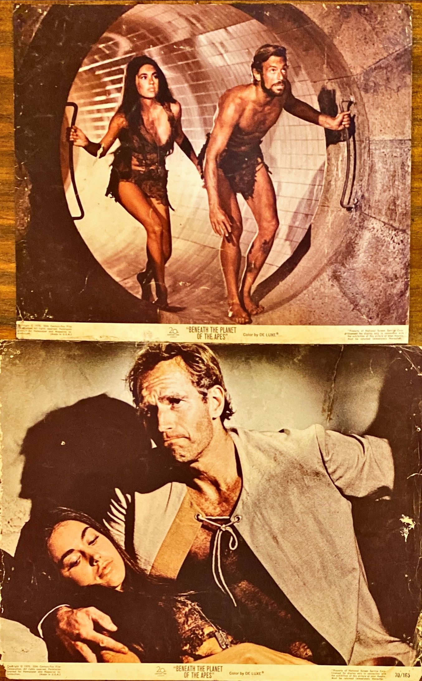 #988 BENEATH THE PLANET OF THE APES 8 Lobby Cards 1970 - PosterCollectors.xyz