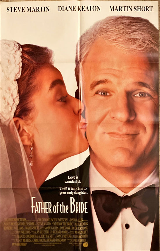 Father of the Bride, DS Original Movie Poster 1991  Steve Martin