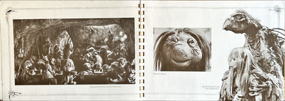 DARK CRYSTAL spiral-bound promo book 1982 Jim Henson & Frank Oz, rare