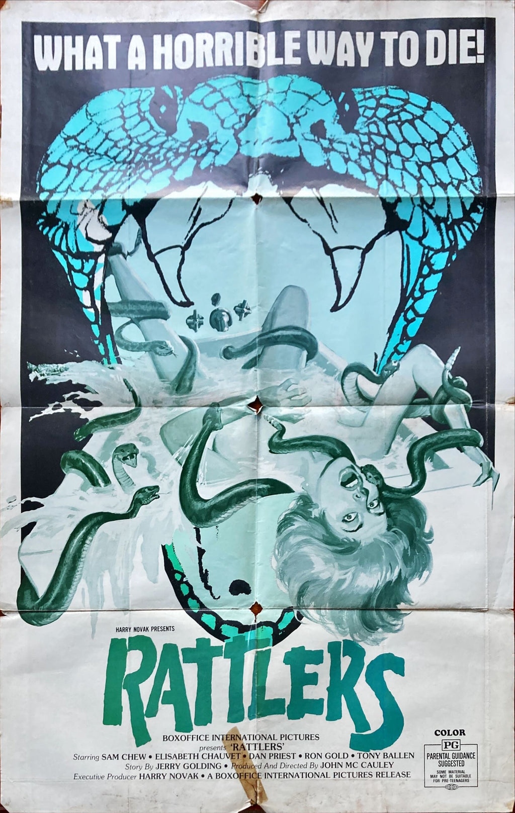 #1037 RATTLERS 1sh 1975 FIXER UPPER