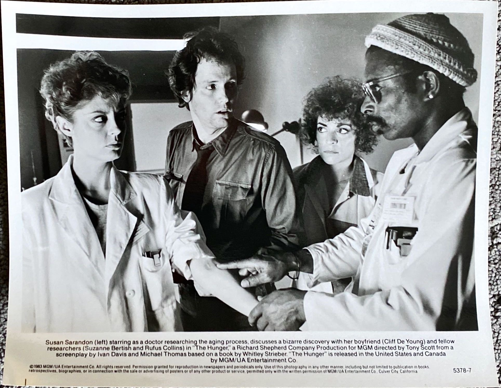 The Hunger (1983)  - Press Kit, 6 Stills