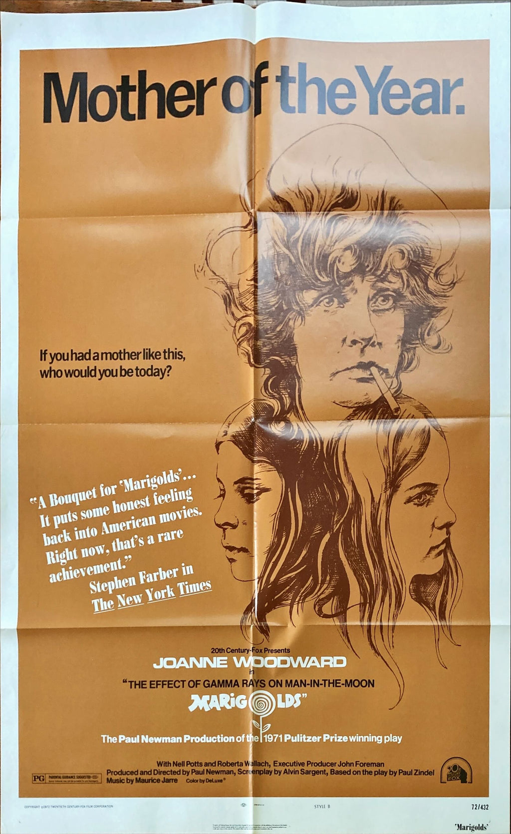 The Effect of Gamma Rays on Man-in-the-Moon Marigolds,  style B 1sh '72