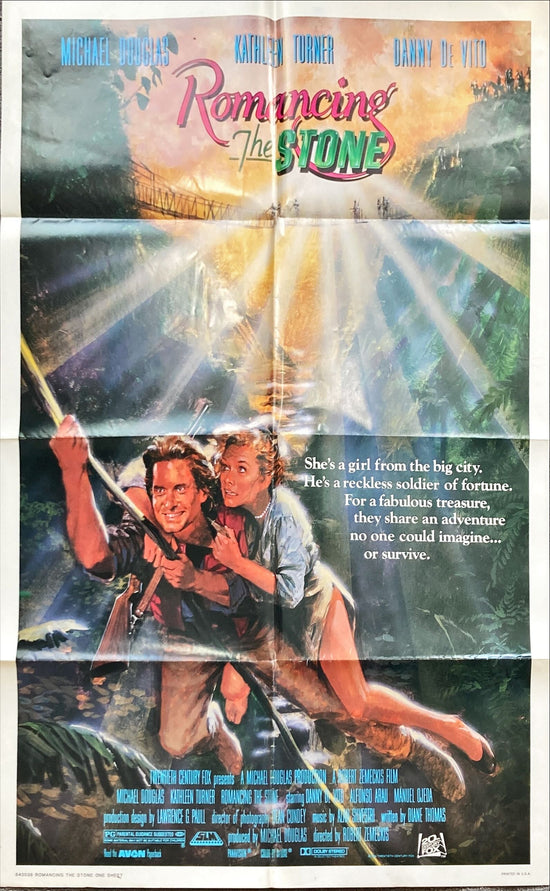 Romancing the Stone (1984) One Sheet Movie Poster