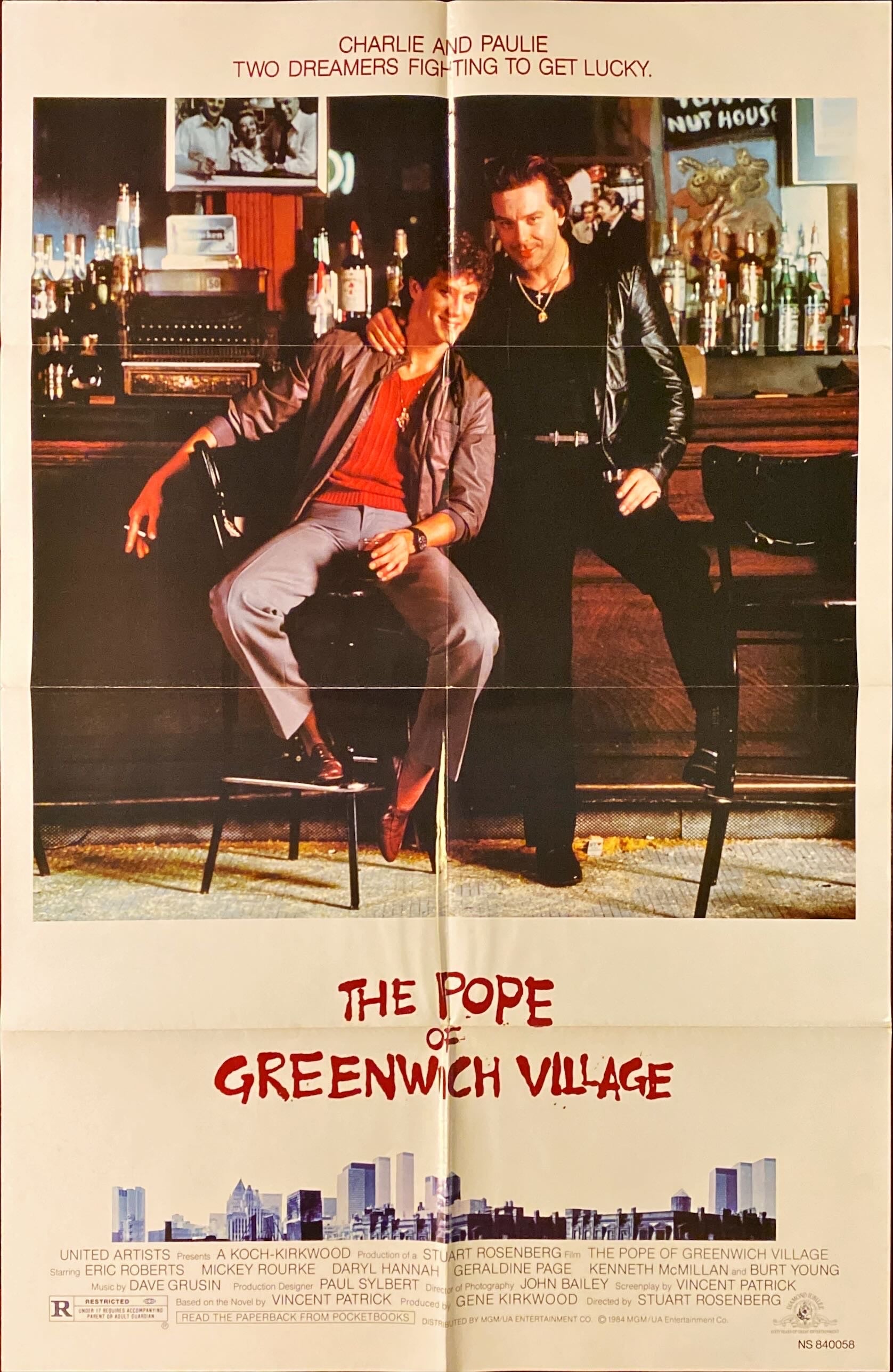 The Pope of Greenwich Village (1984), Original Movie Poster