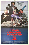 Texas Chainsaw Massacre 2 (1986) One Sheet Movie Poster