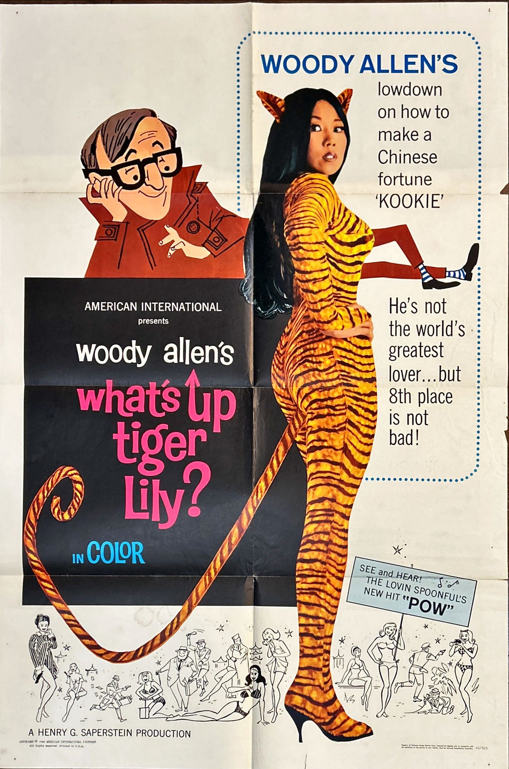 What's Up Tiger Lily (1966) One Sheet Movie Poster