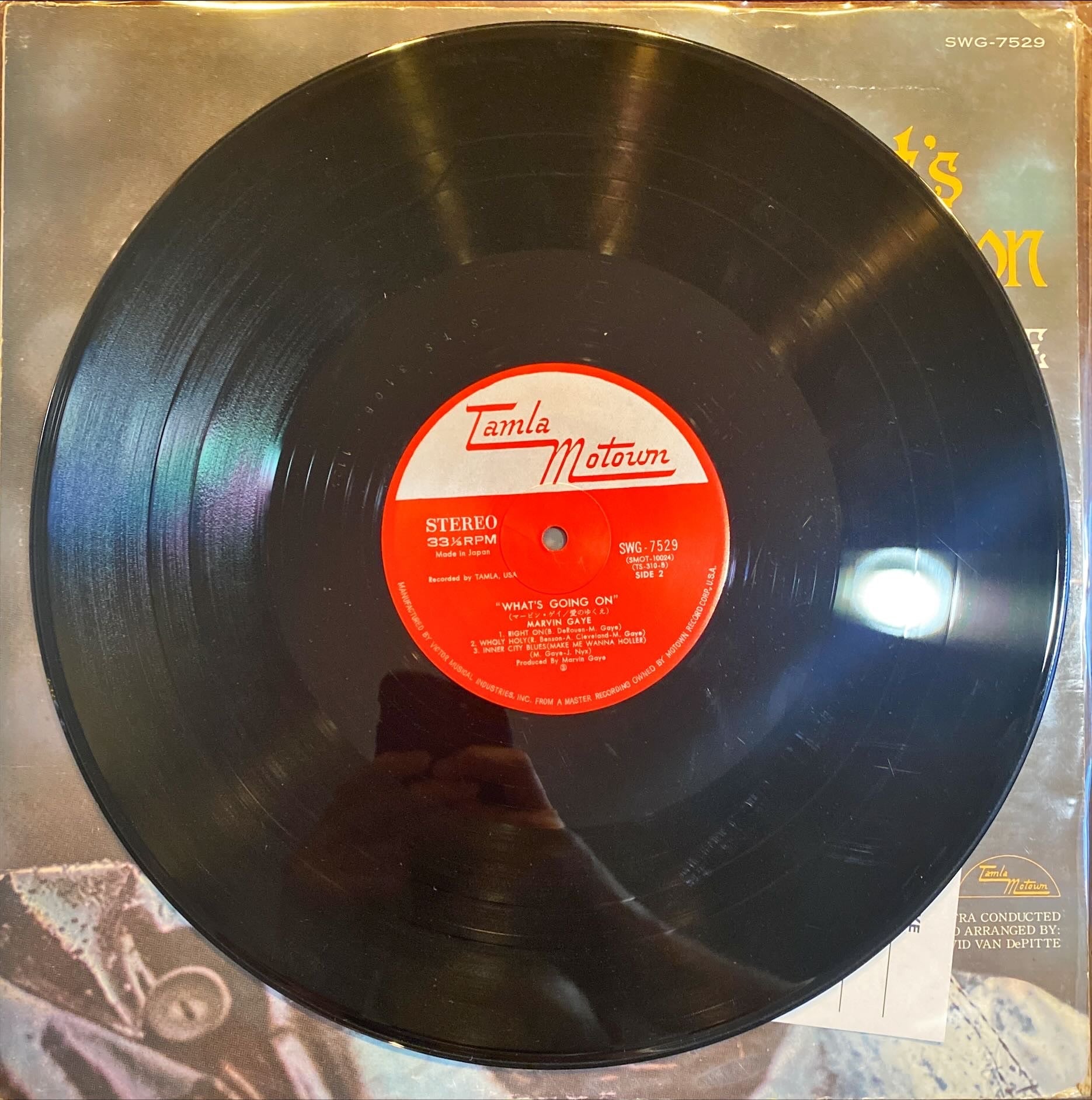 Marvin Gaye - What's Going On (1971) Vinyl Record / LP - JAP - 1st Pressing