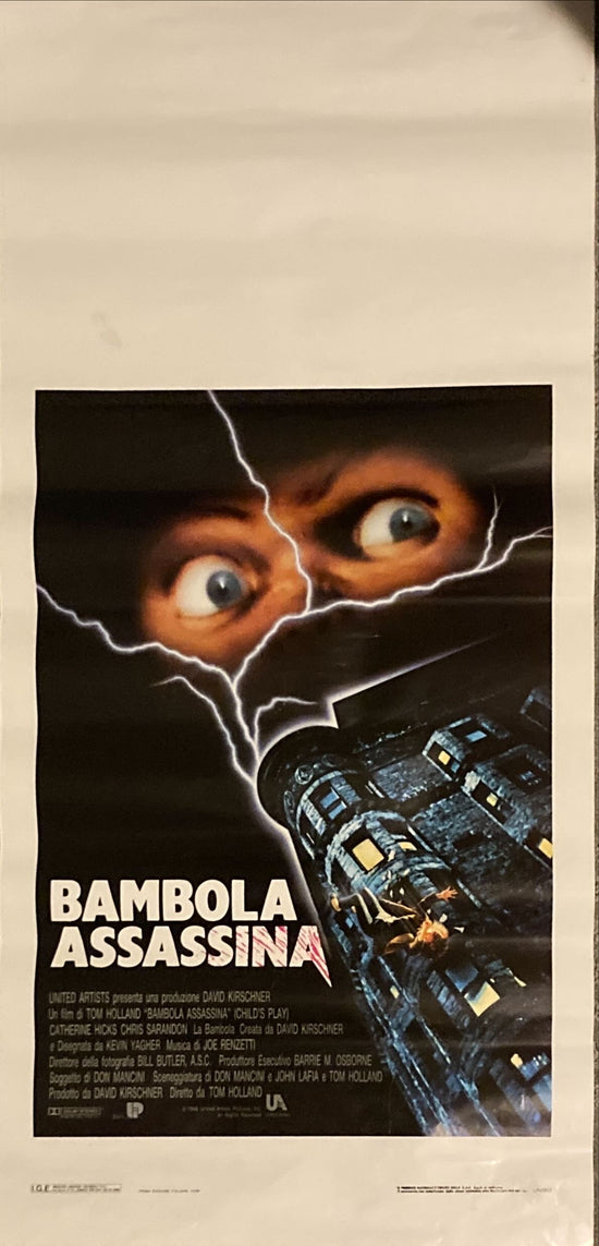 Childs Play - Bambola Assassina (1988) Original Locandina Movie Poster - ITA