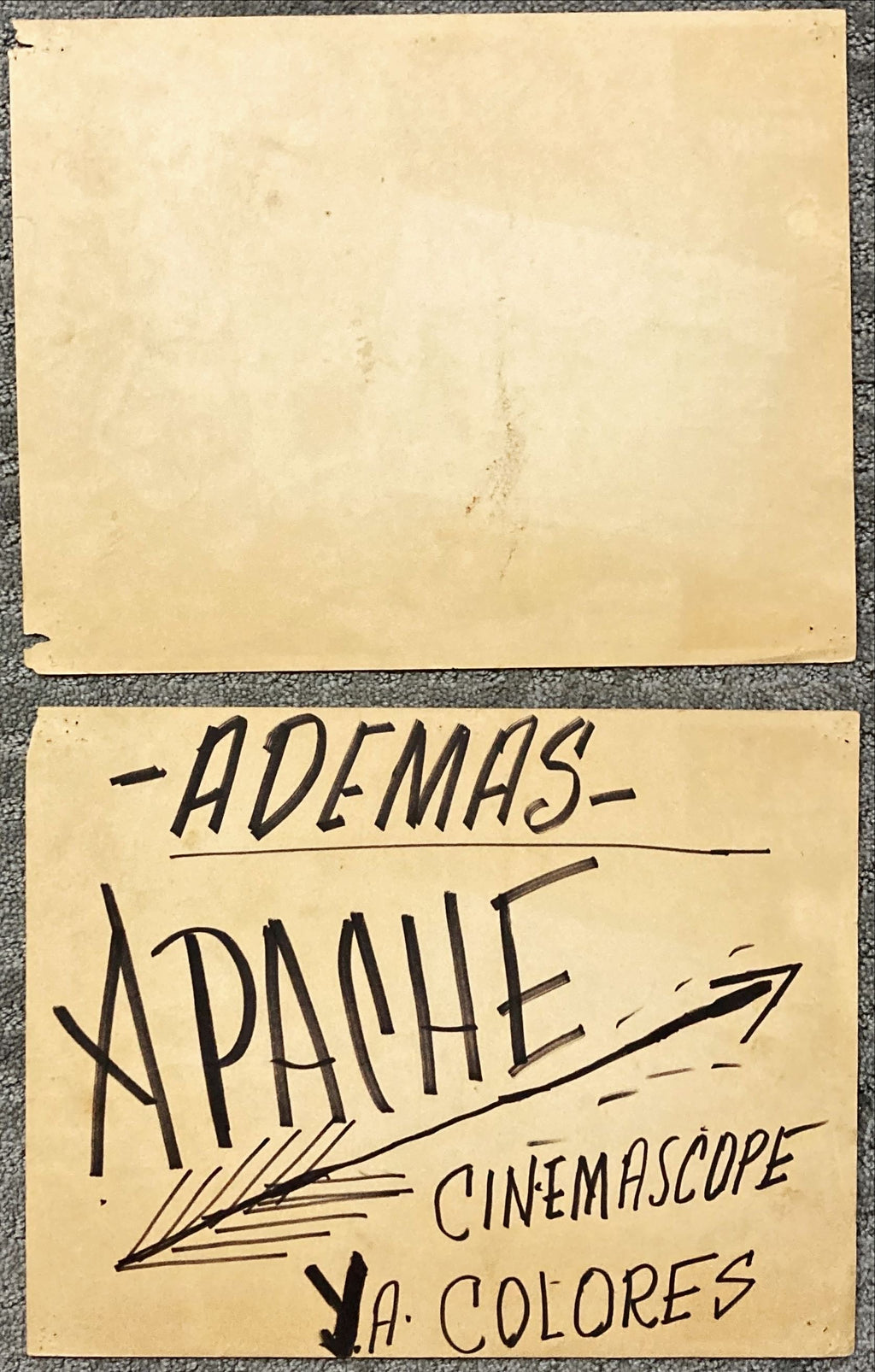 El Bombero Atomico (1952) 2x Lobby Cards - MX, Cantinflas