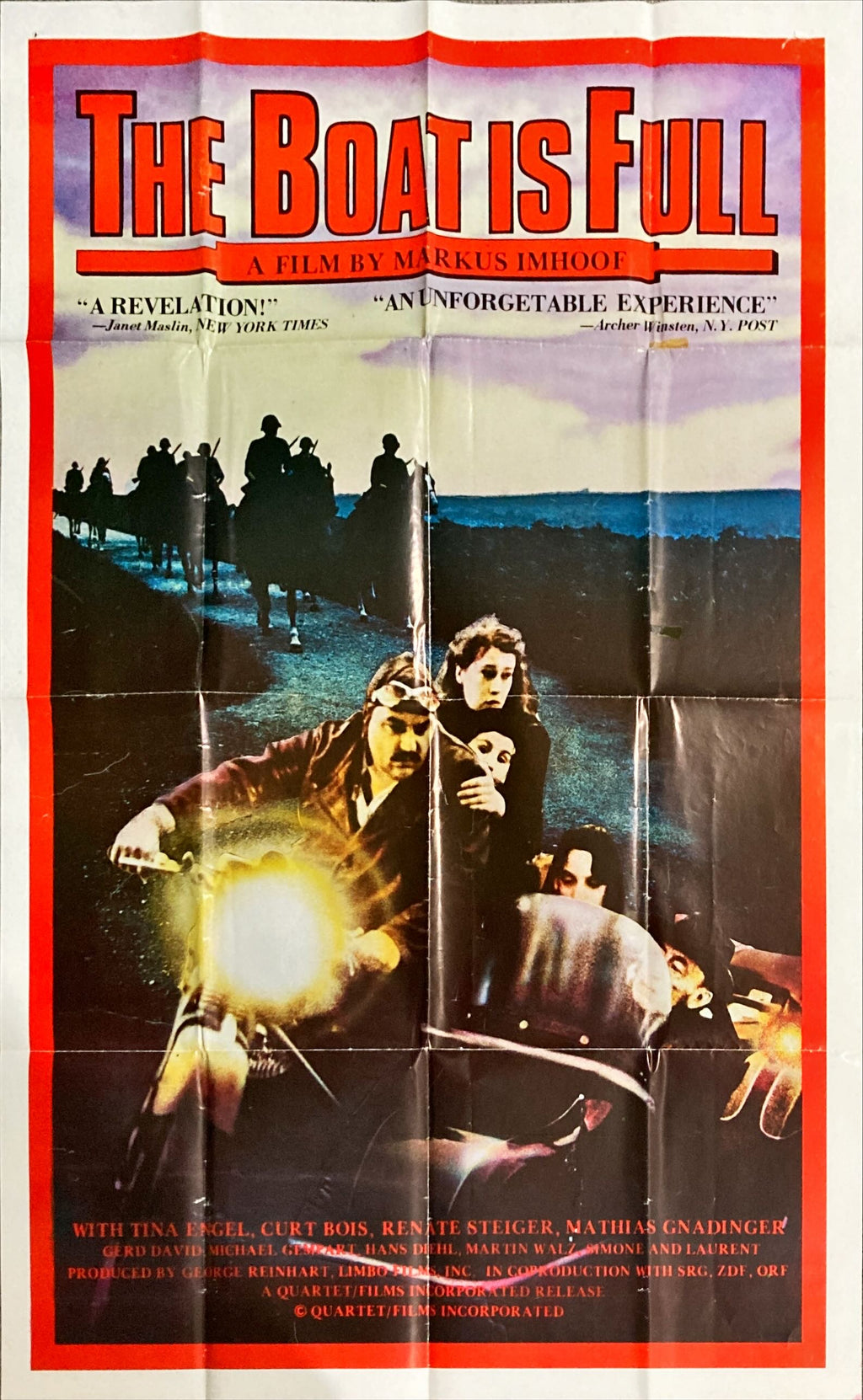 Das Boot ist Voll (released in English-speaking countries as "The Boat is Full") 1sh '81