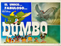 Dumbo Vintage Mexican Lobby card set, Disney animated classic