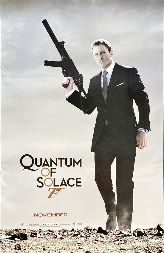 Quantum of Solace (2008) Original One Sheet Movie Poster - Teaser