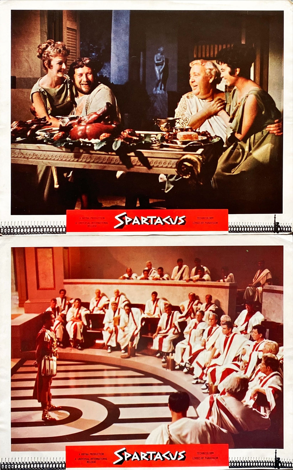 #964 SPARTACUS Lobby Cards x3 - PosterCollectors.xyz