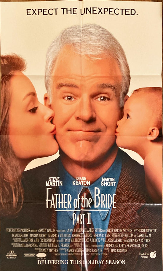 Father of the Bride Part II, 2 advance DS 1sh 1995 Steve Martin