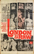 London in the Raw (1965) One Sheet Movie Poster